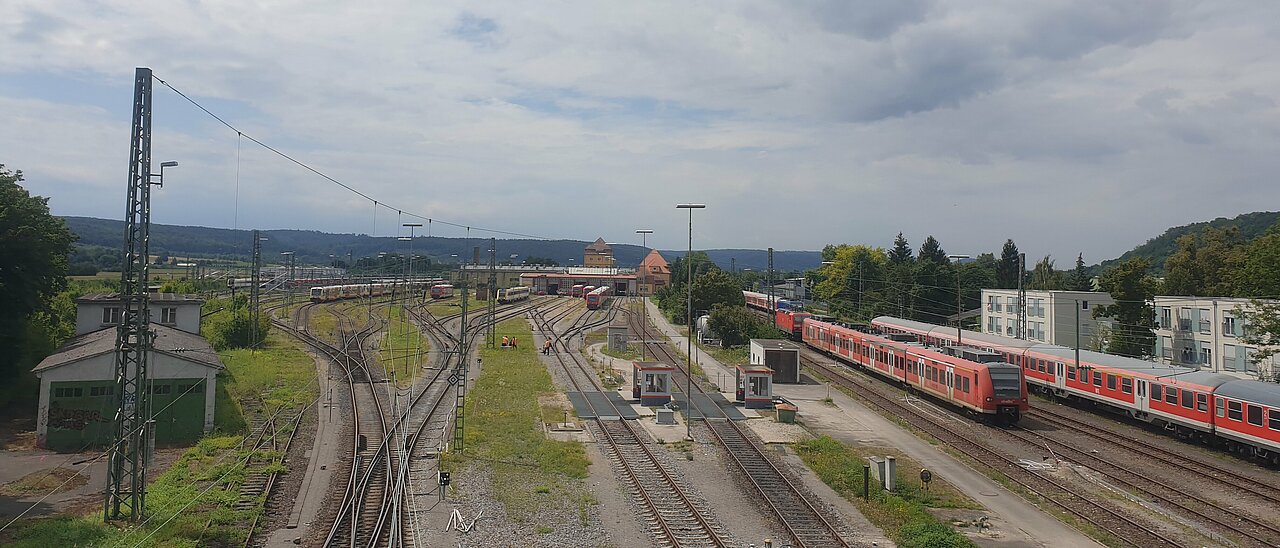 Stellwerk Deutsche Bahn in Tübingen