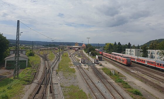 Stellwerk Deutsche Bahn in Tübingen