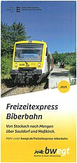 Titel-Abbildung zu 'Flyer Freizeitexpress Biberbahn'