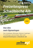 Titel-Abbildung zu 'Flyer Freizeitexpress Schwäbische Alb'